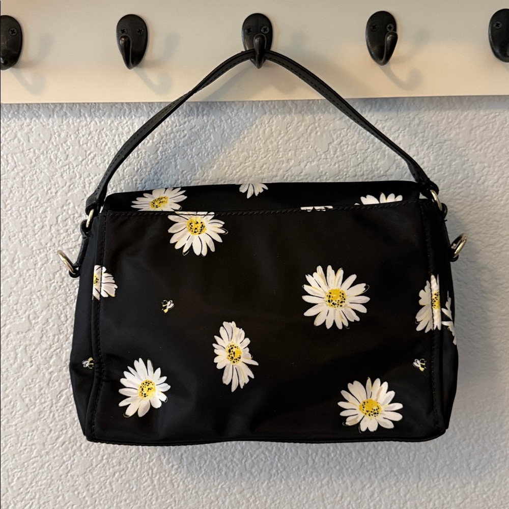 kate spade Black Daisy Print Crossbody Bag - Picture 3 of 6